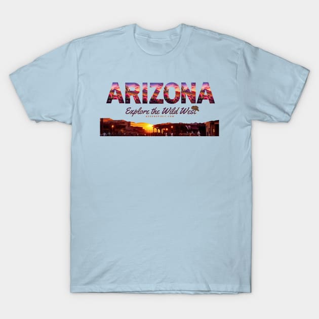 Arizona Sun Spirit slogan shirt, Wild West T-Shirt by Arizona Sun Spirit